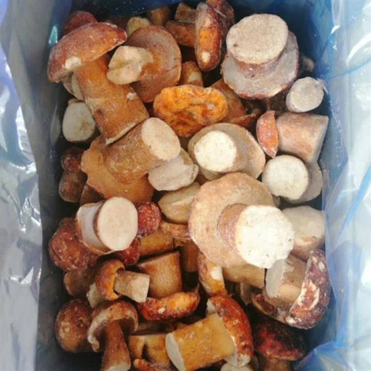 Frozen porcini mushrooms