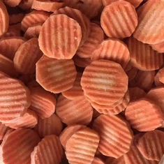 منجمد کرینکل کٹ گاجر